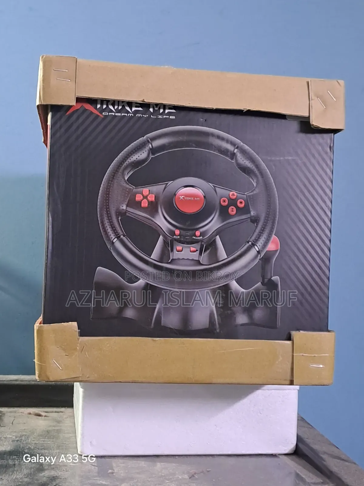 Xtrike Me Racing Wheel New