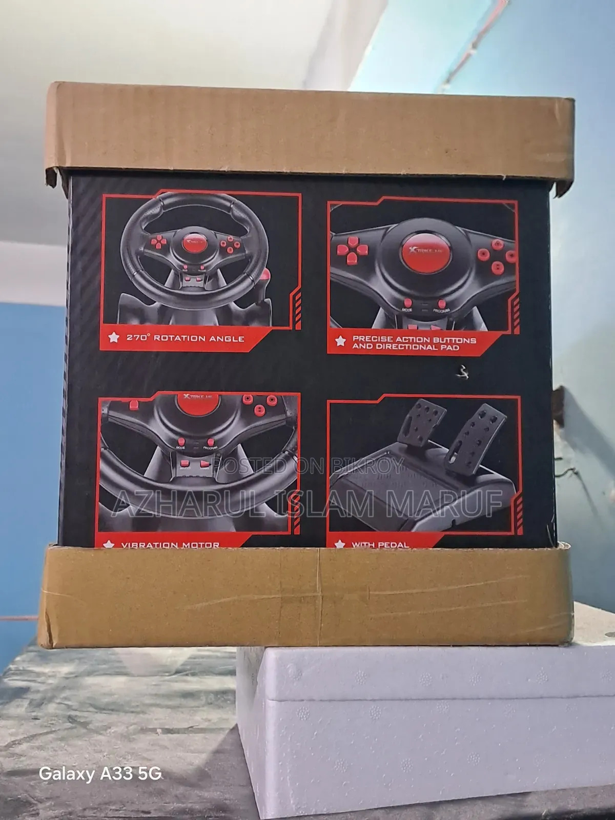 Xtrike Me Racing Wheel New