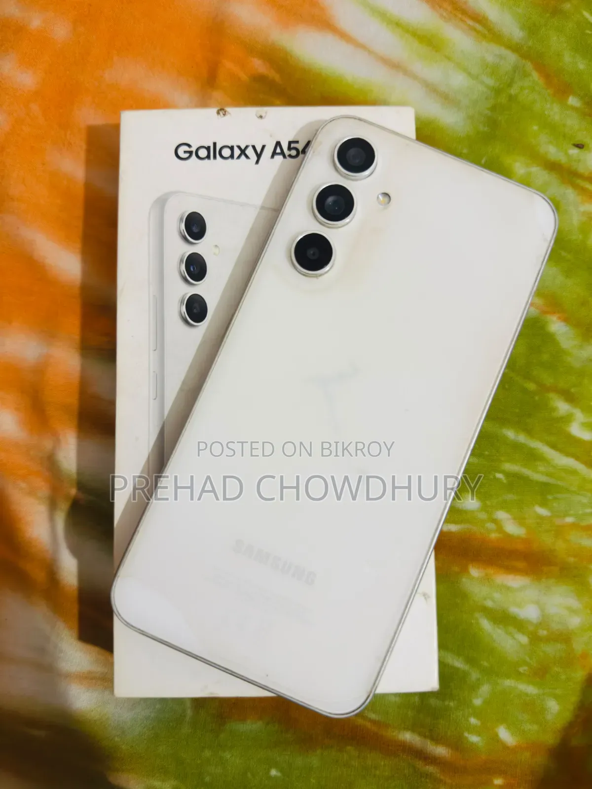 স্যামসাং গ্যালাক্সি এ৫৪ ৫জি ২৫৬ জিবি সাদা