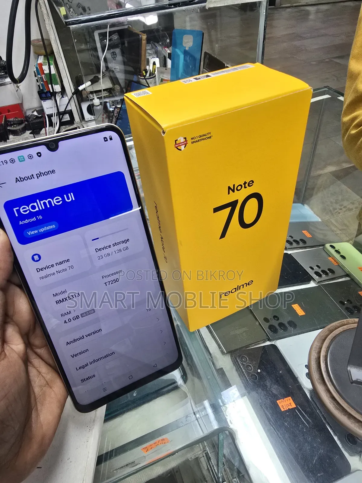 Realme Note 70 128 GB Black