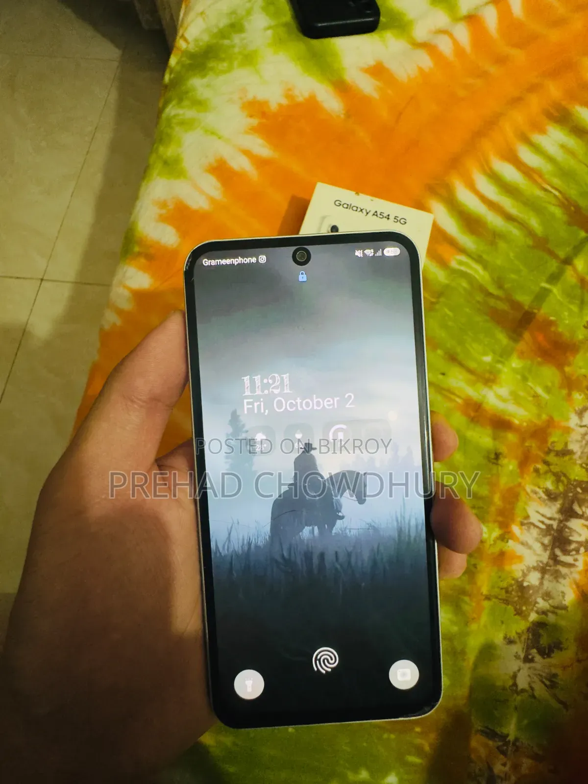 স্যামসাং গ্যালাক্সি এ৫৪ ৫জি ২৫৬ জিবি সাদা