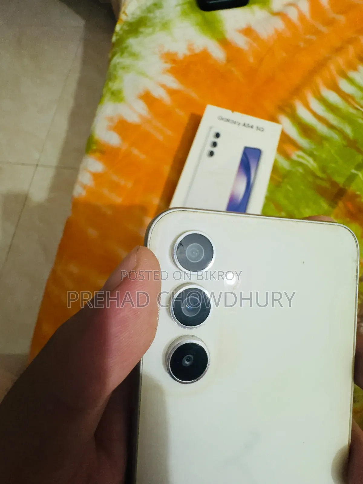 স্যামসাং গ্যালাক্সি এ৫৪ ৫জি ২৫৬ জিবি সাদা