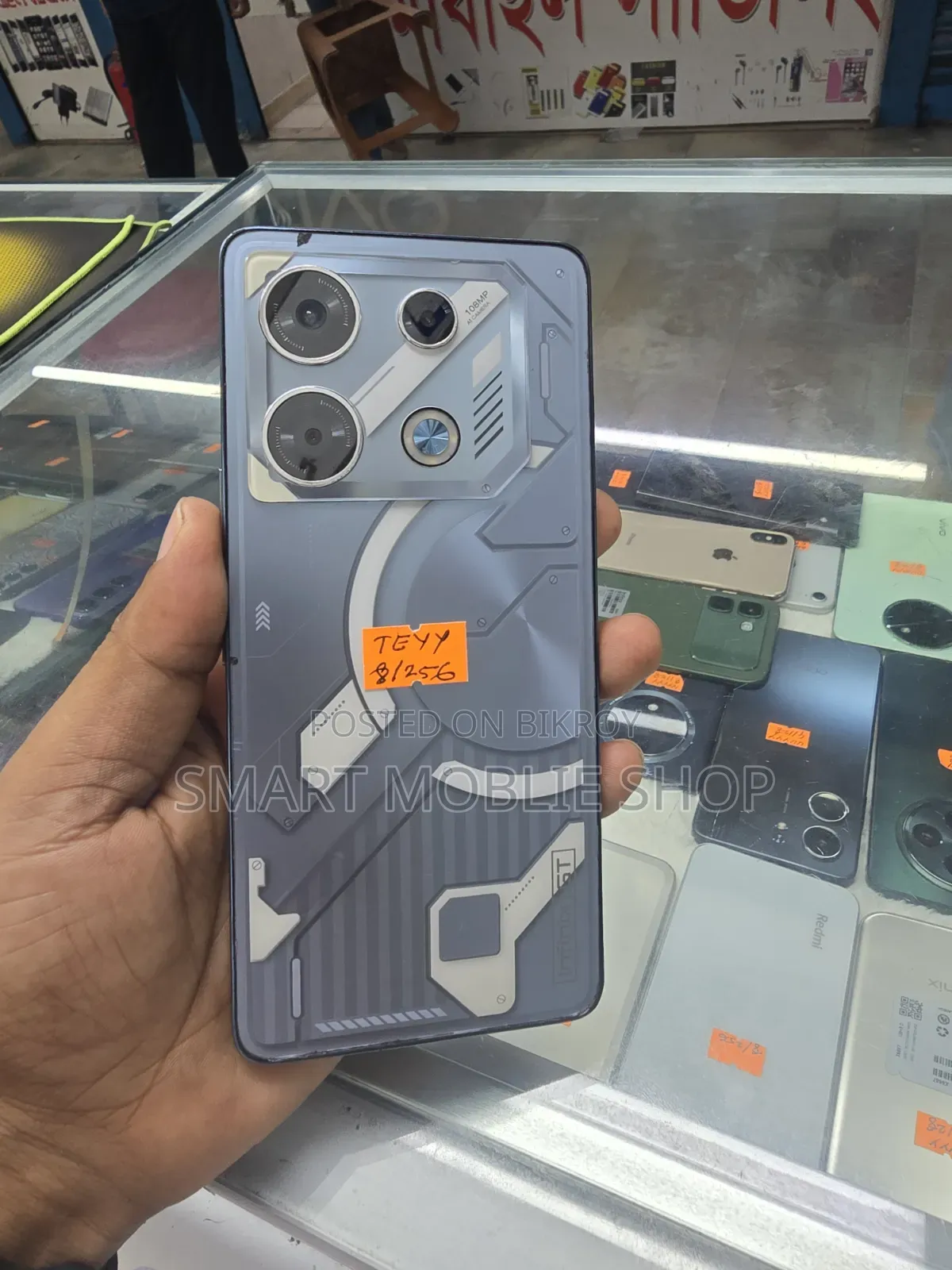 Infinix GT 10 Pro 256 GB Gray