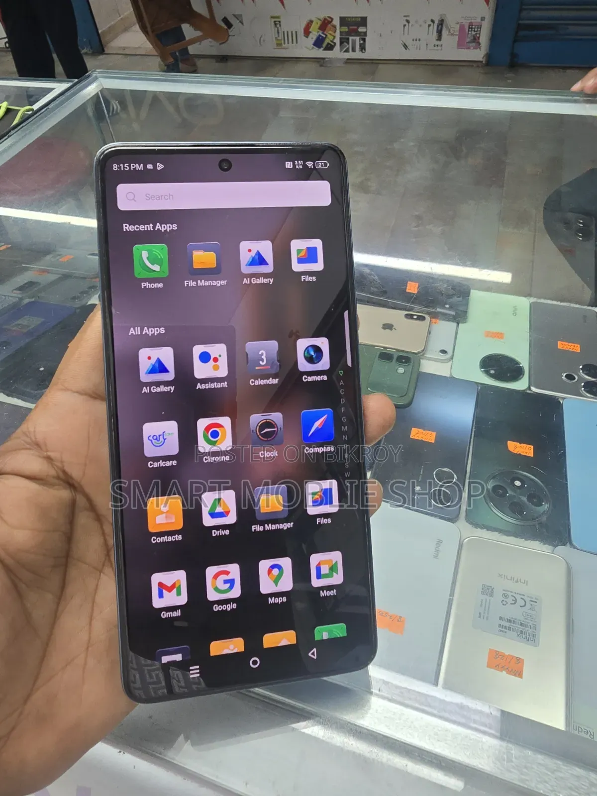 Infinix GT 10 Pro 256 GB Gray