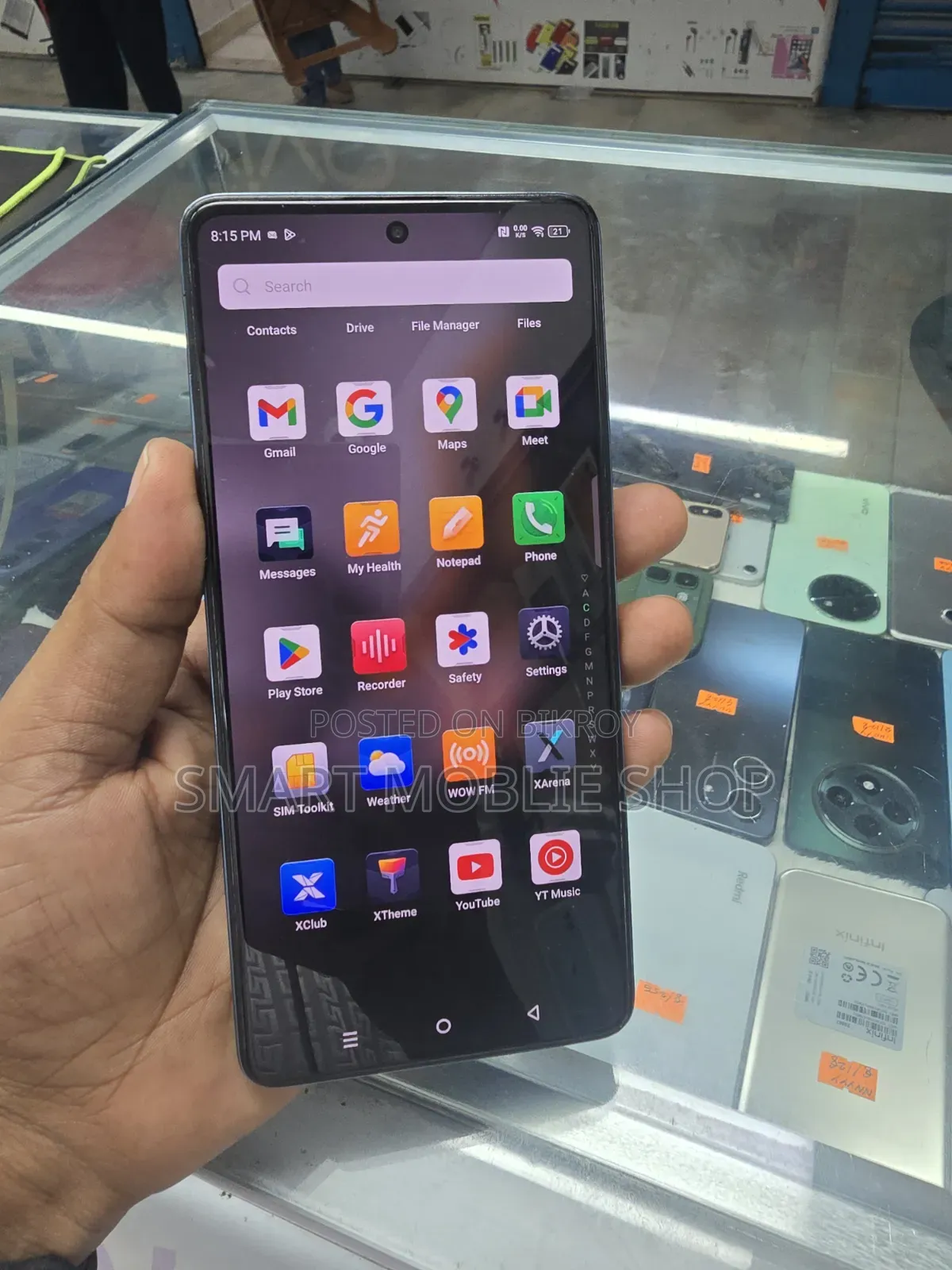 Infinix GT 10 Pro 256 GB Gray
