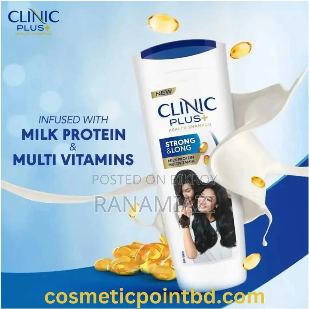 Clinic Plus (Made in India) Strong and Long Milk Protein Shampoo 355Ml
