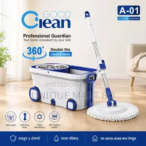 360-Degree Rotating Magic Spin Mop and Bucket Set