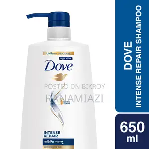 Dove Daily Shine Shampoo, 650ml (Made in India)
