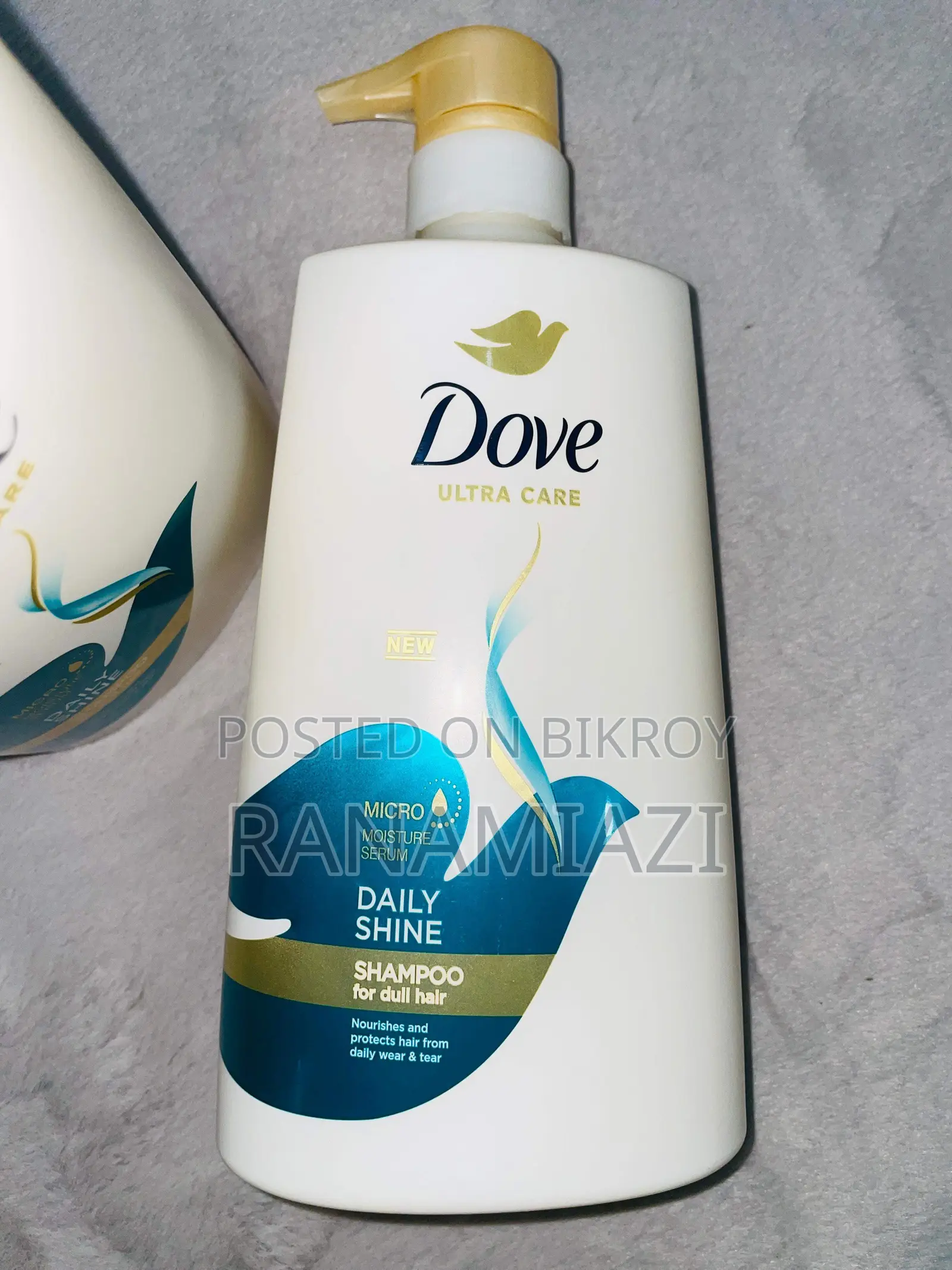 Dove Daily Shine Shampoo, 650ml (Made in India)