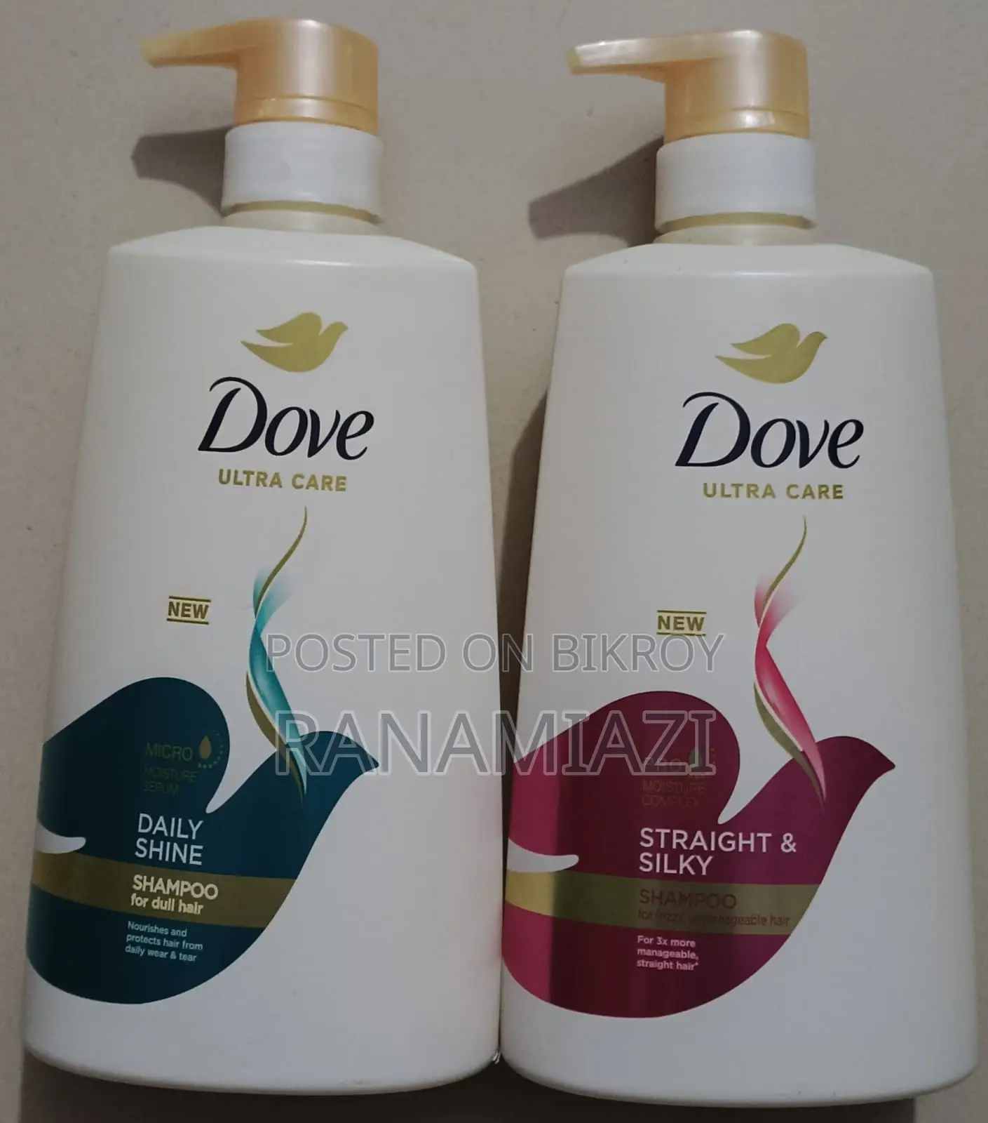 Dove Daily Shine Shampoo, 650ml (Made in India)