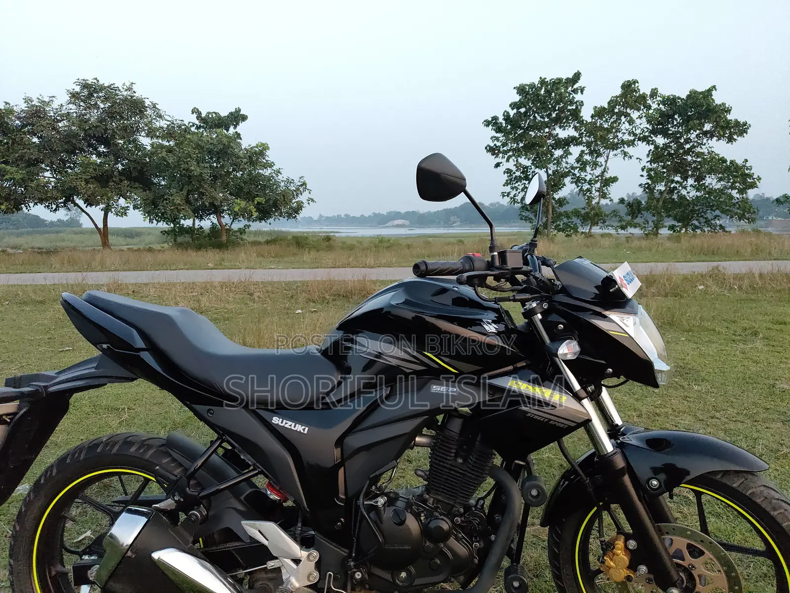 New Suzuki Gixxer 2026 Black