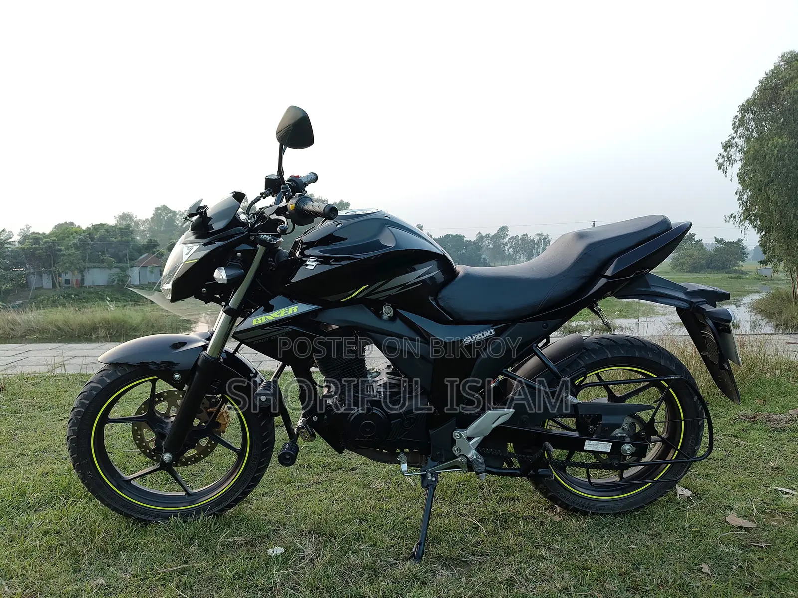 New Suzuki Gixxer 2026 Black