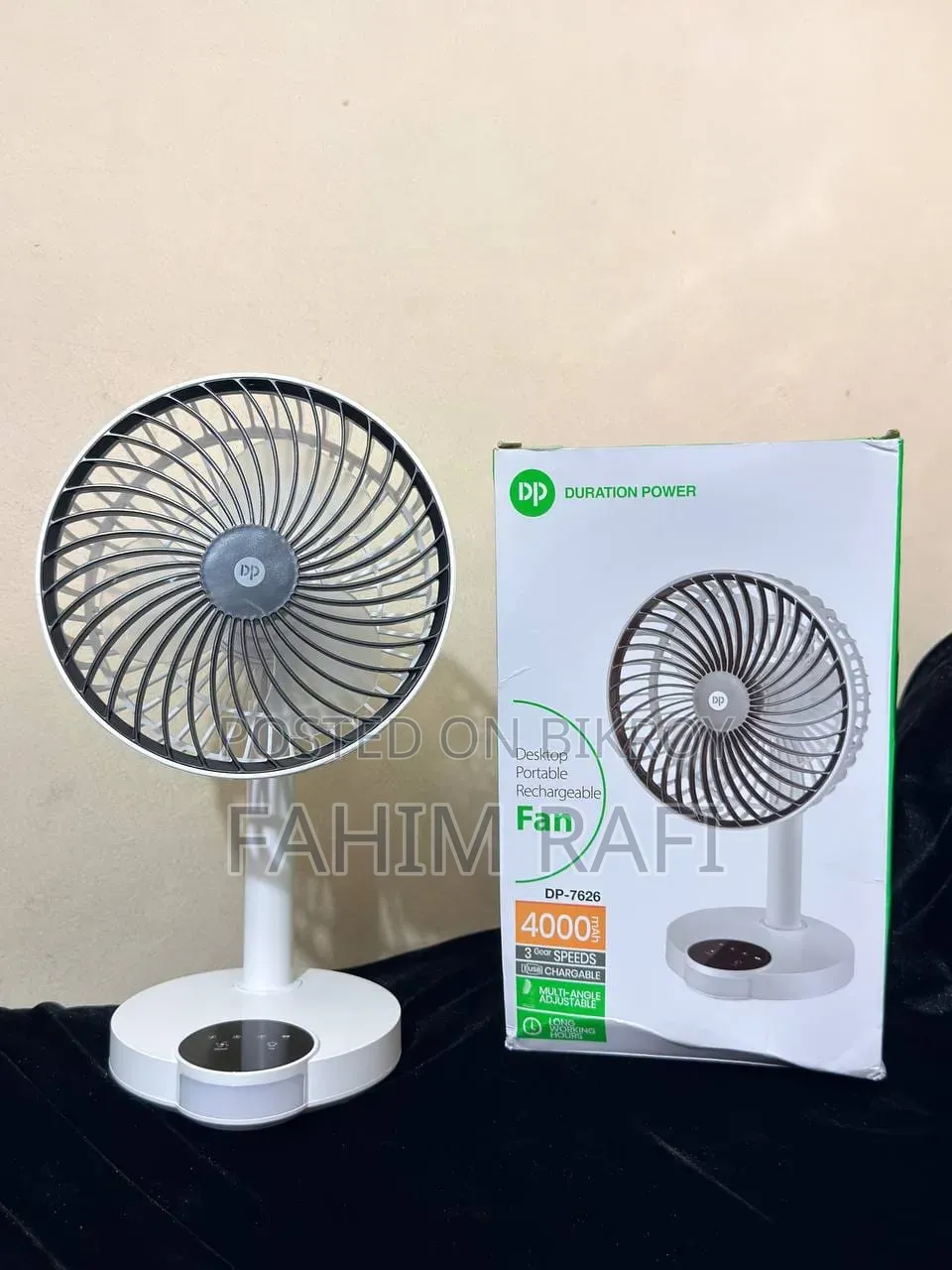 Rechargeable Fan
