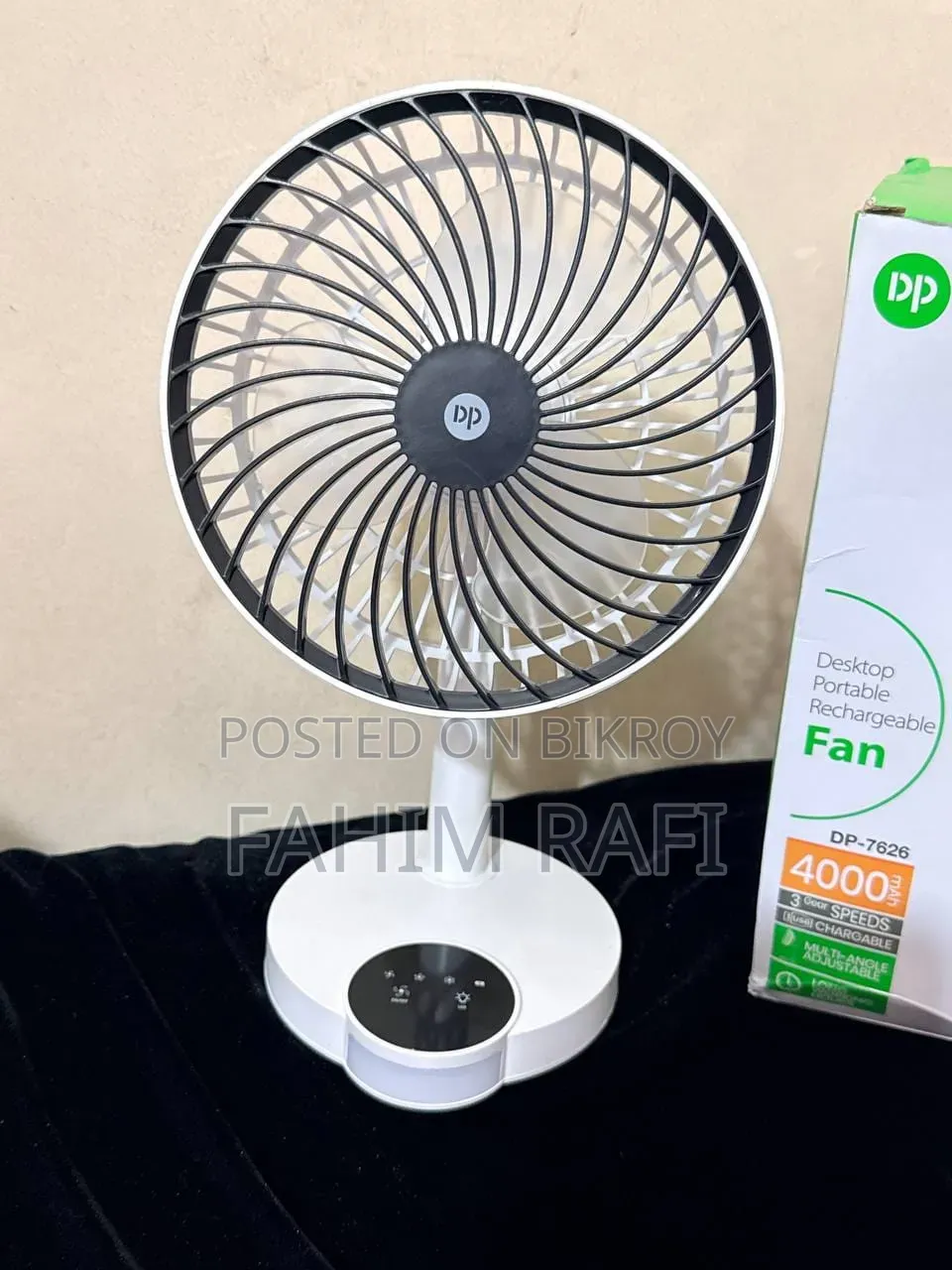 Rechargeable Fan