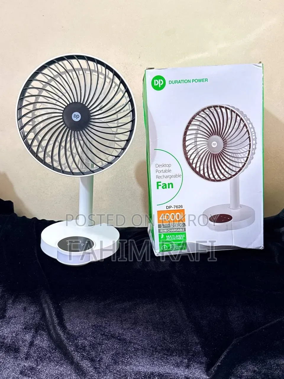 Rechargeable Fan