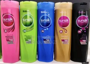Sunsilk Stunning Black Shine Shampoo- 360mL (Made in India)