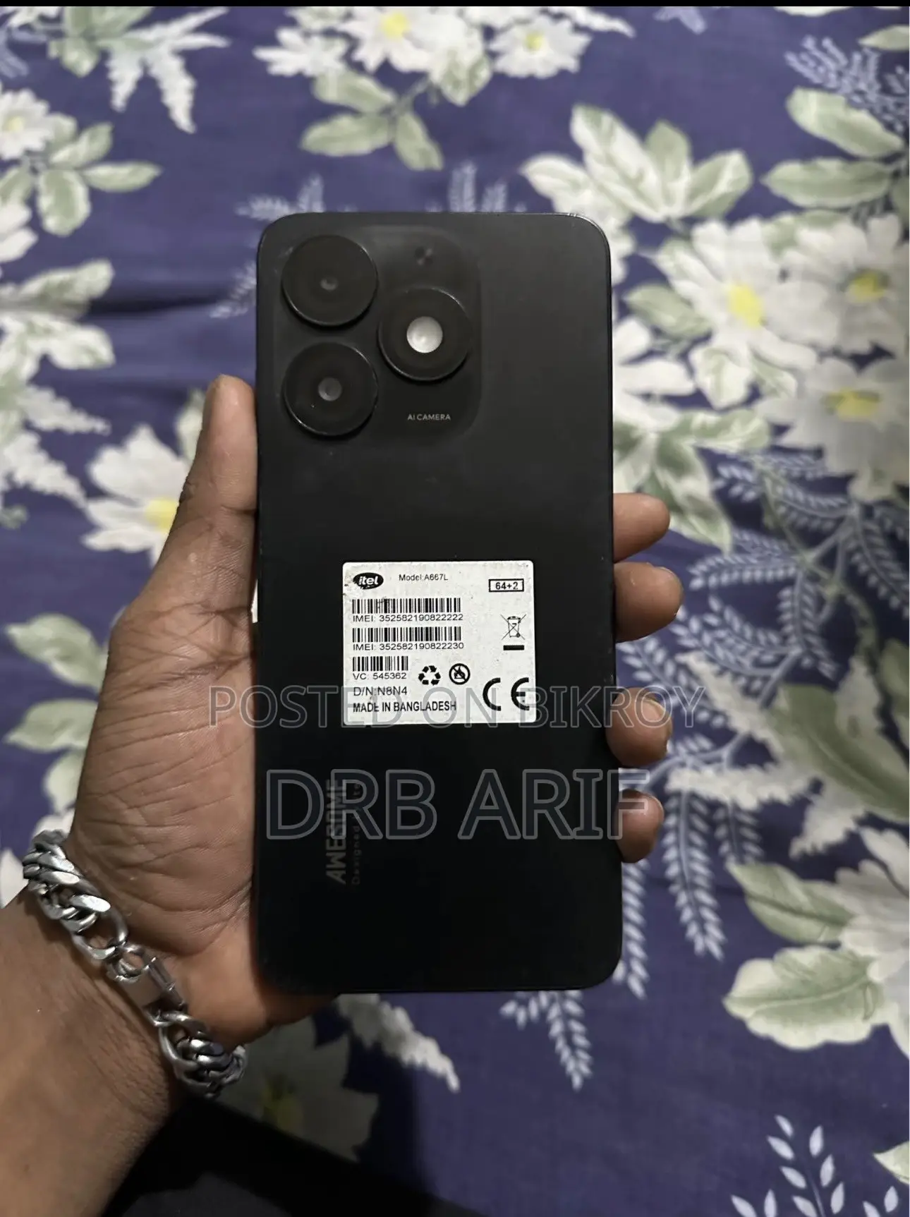 Itel A50 128 GB Black