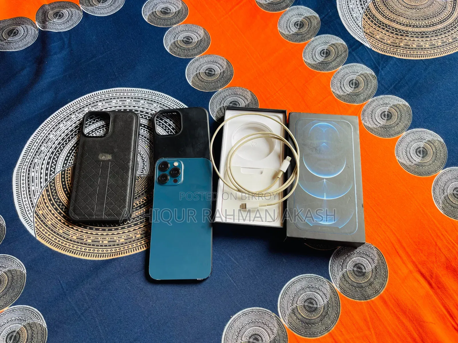 অ্যাপল আইফোন ১২ প্রো ম্যাক্স ২৫৬ জিবি নীল