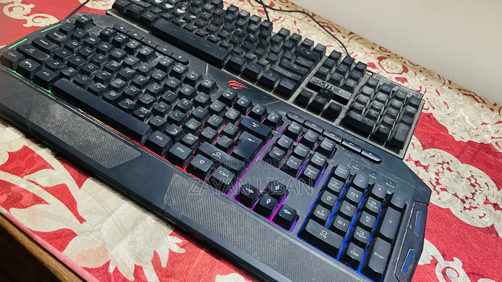 Gaming Keyboard Combo - Havit + Imice (2 Pcs)