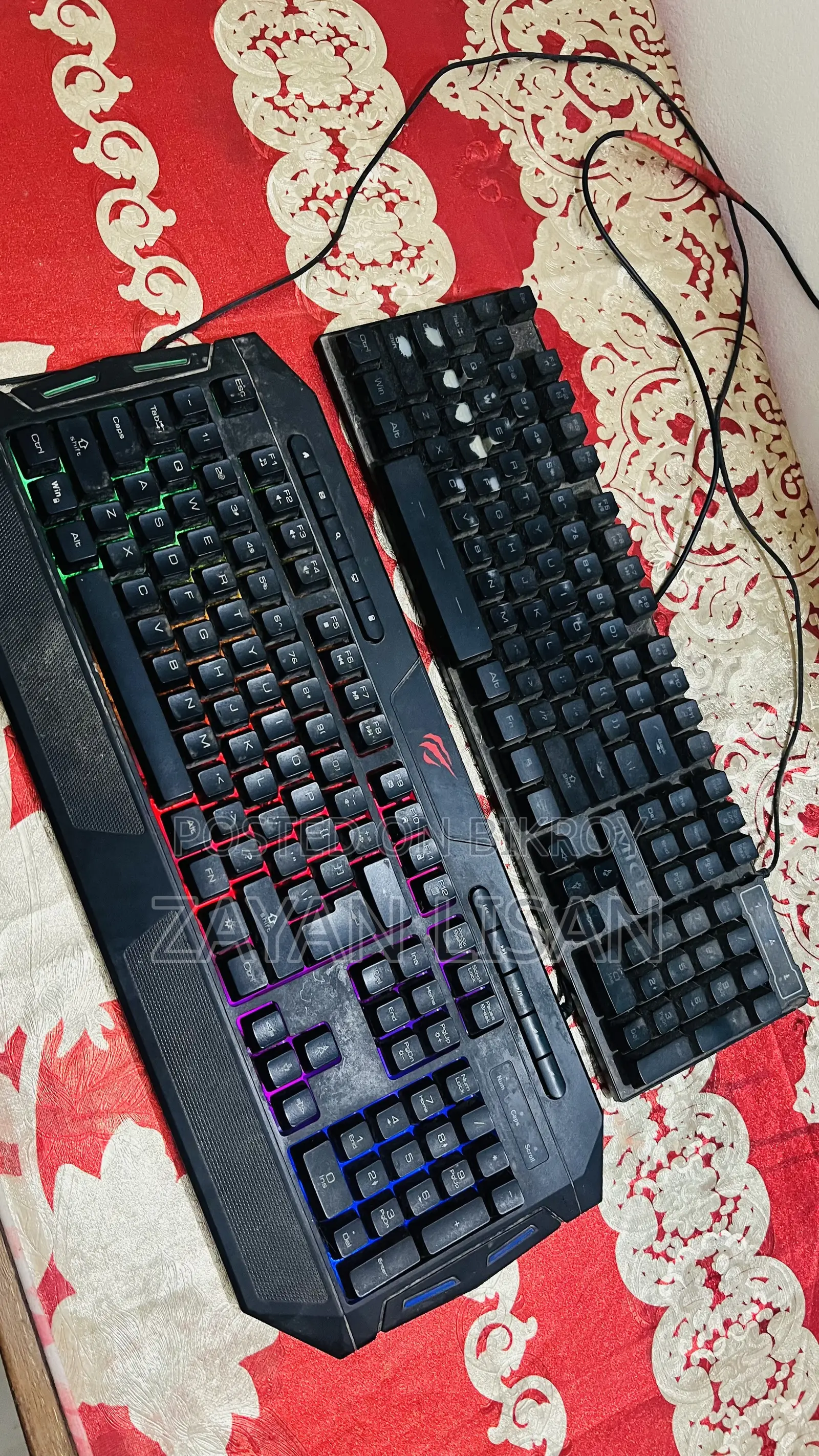 Gaming Keyboard Combo - Havit + Imice (2 Pcs)