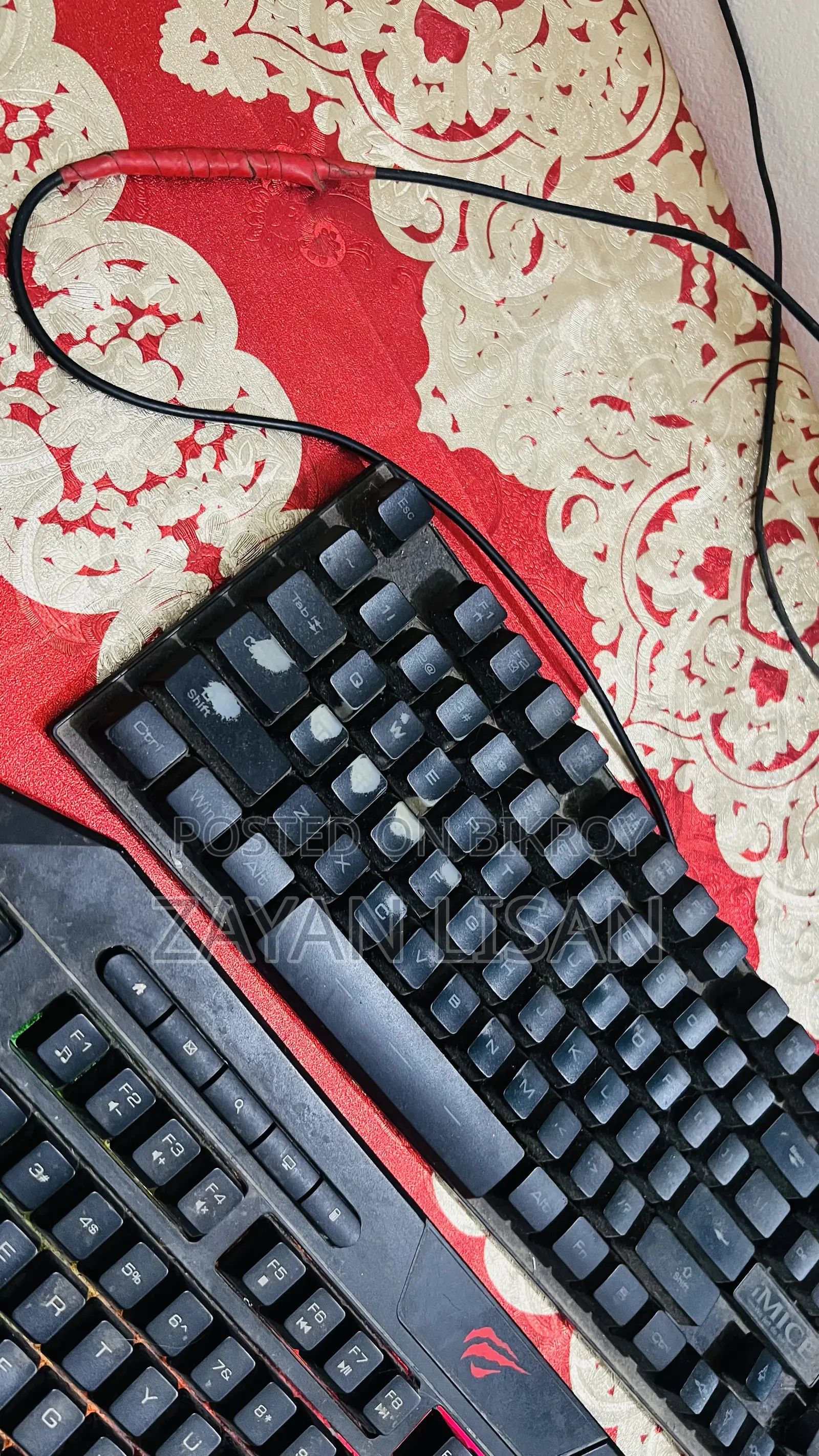 Gaming Keyboard Combo - Havit + Imice (2 Pcs)