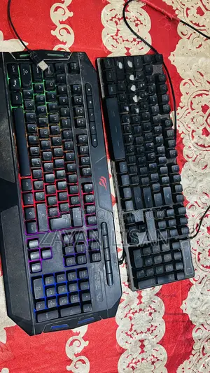 Gaming Keyboard Combo - Havit + Imice (2 Pcs)