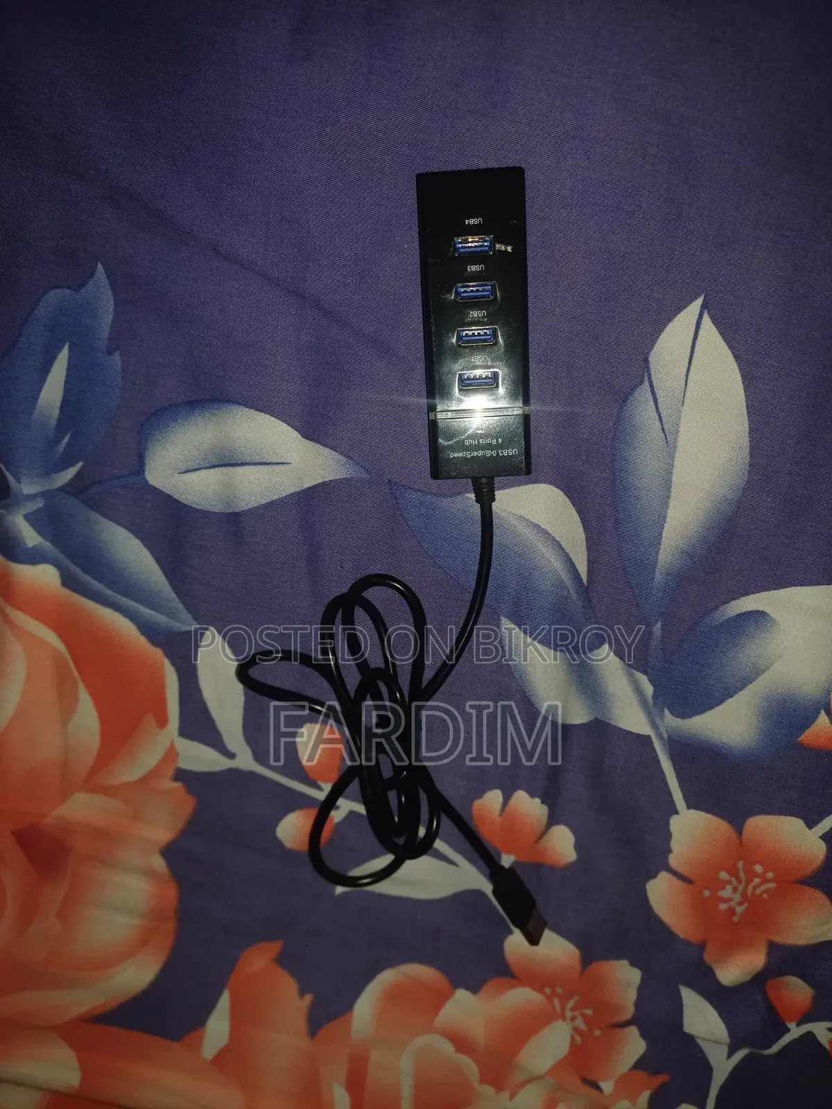 USB 3.0 SuperSpeed 4 Port USB Hub – Used