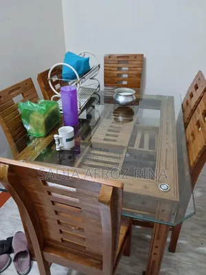 Teak Wood Table and Chairs