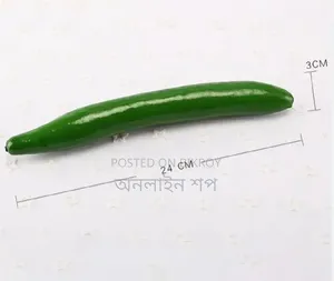 ডাইনিং রুমের জন্য সিমুলেশন ফোম শসা মডেল রিয়েলিস্টিক ফটোগ্রাফি