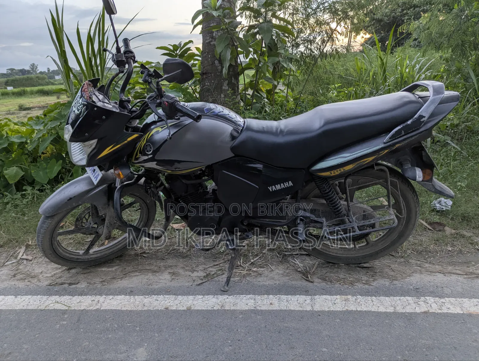 ইয়ামাহা সালুটো ১২৫ ২০১৮ ব্ল্যাক