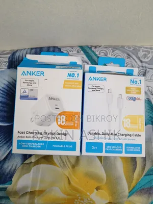 অ্যাঙ্কর ৩০ওয়াট চার্জার এবং অ্যাঙ্কর ক্যাবল