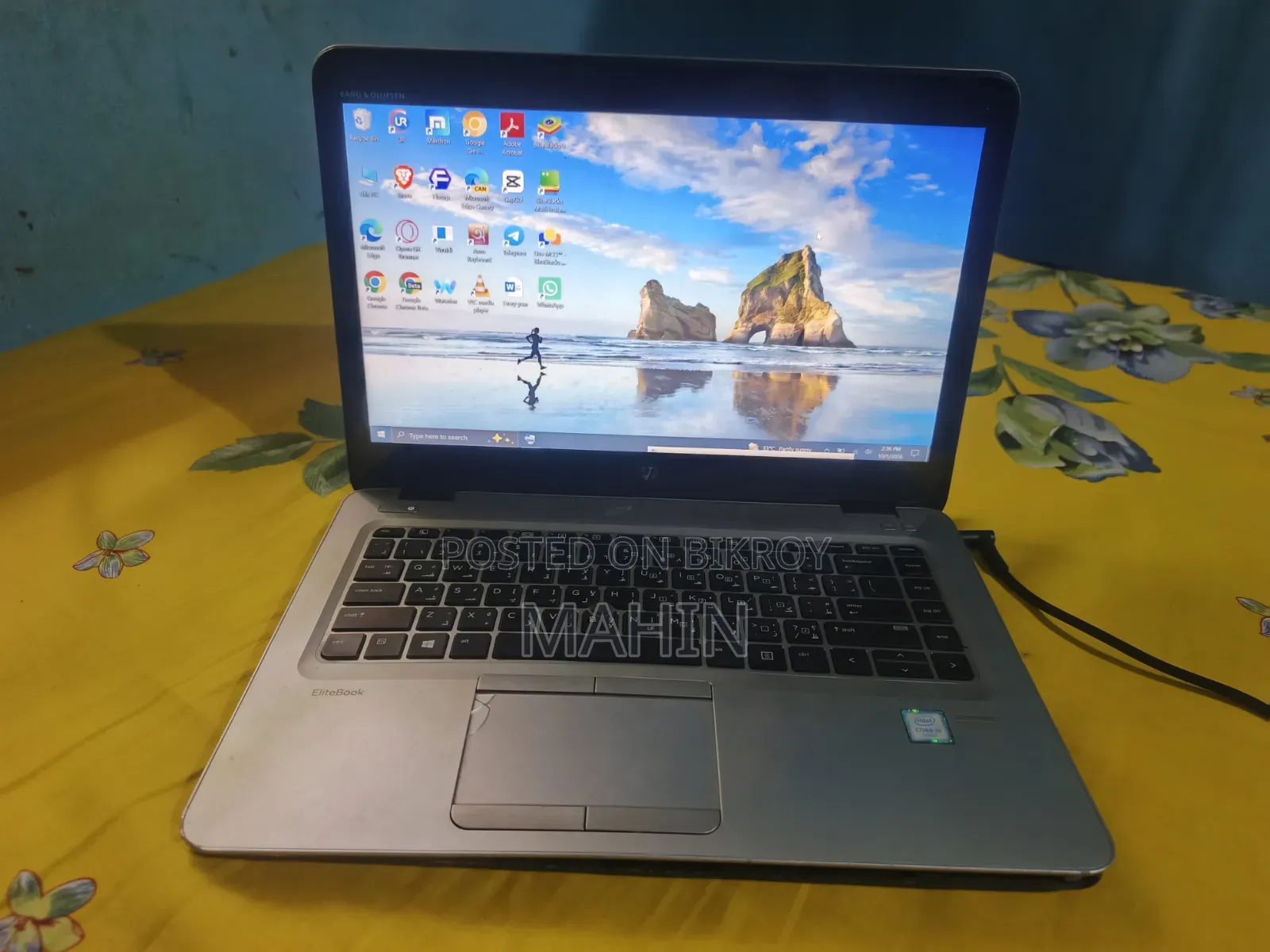 ল্যাপটপ HP EliteBook 840 G3 4GB Intel Core i5 HDD+SSD 500GB