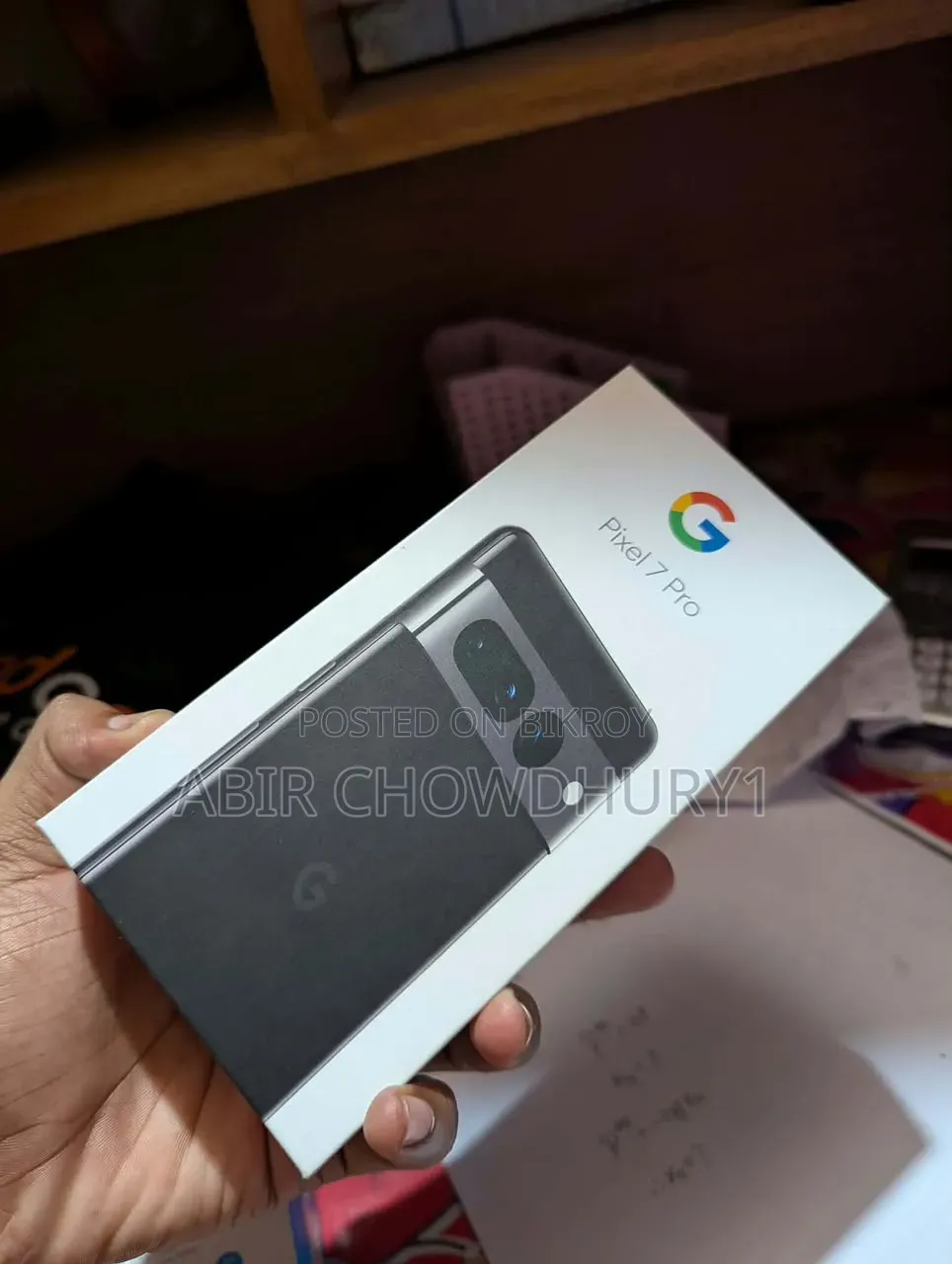 গুগল পিক্সেল ৭ প্রো ১২৮ জিবি ব্ল্যাক