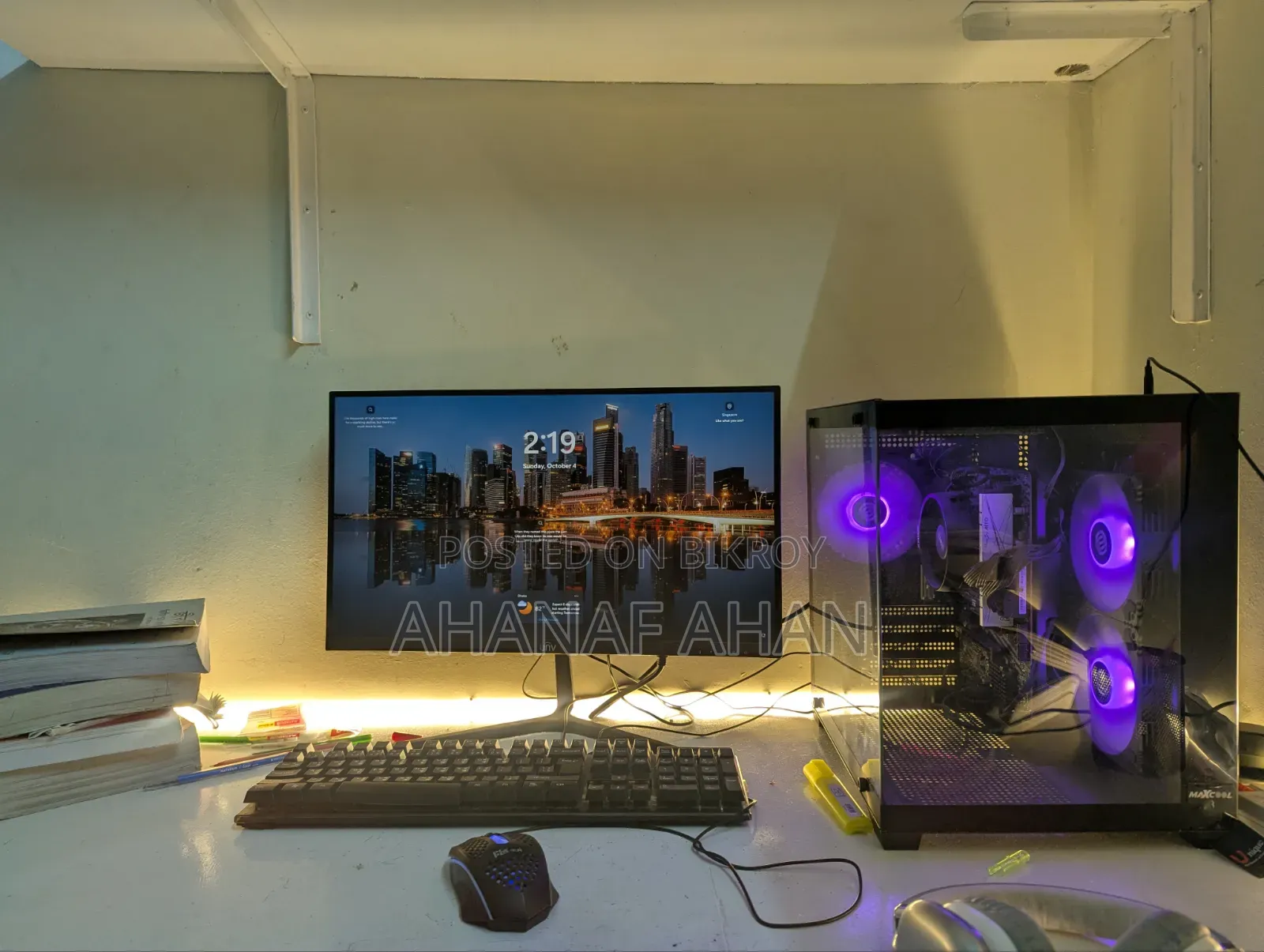 Desktop Computer 8GB AMD Ryzen 5 SSD 256GB