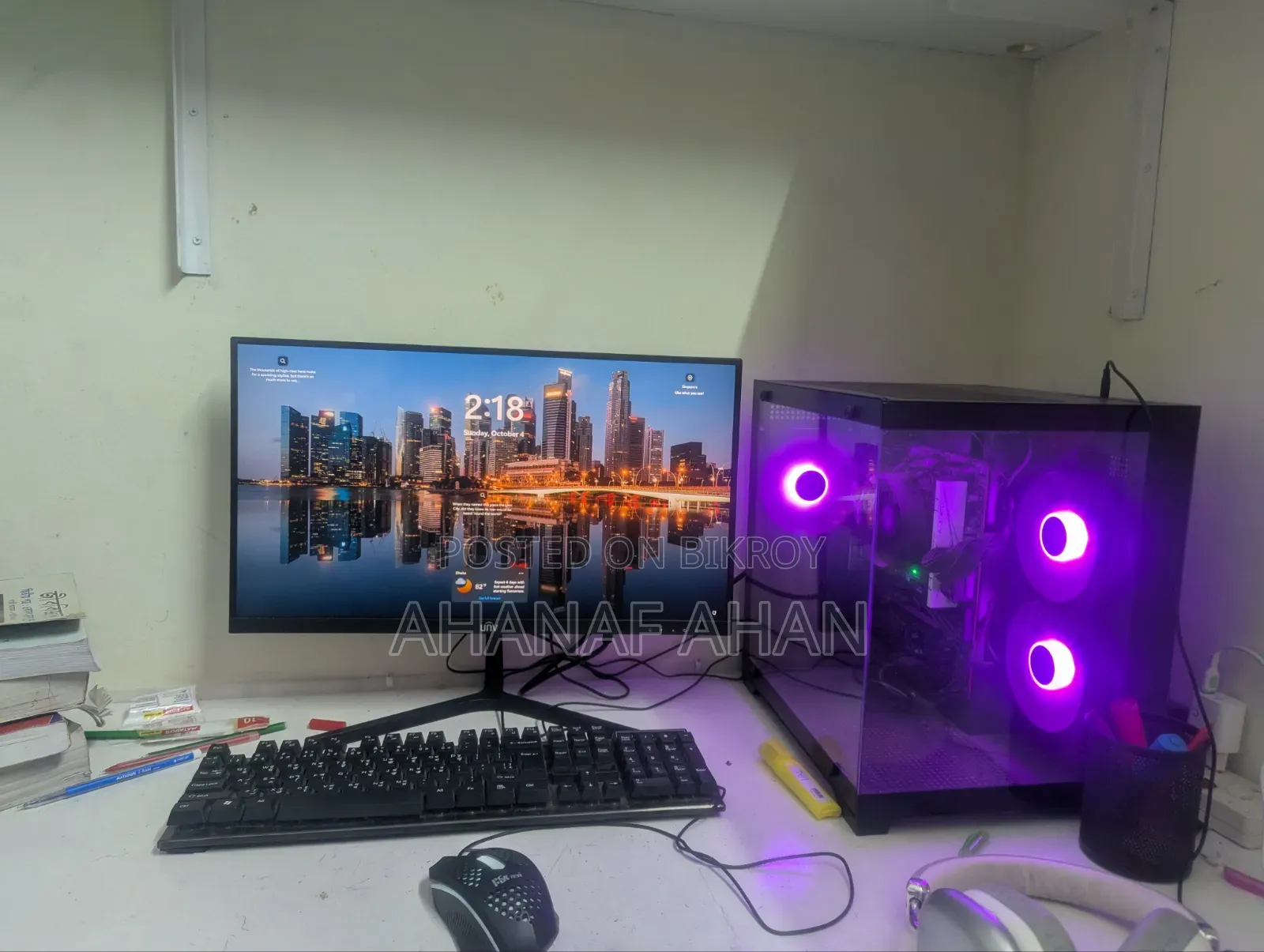 Desktop Computer 8GB AMD Ryzen 5 SSD 256GB