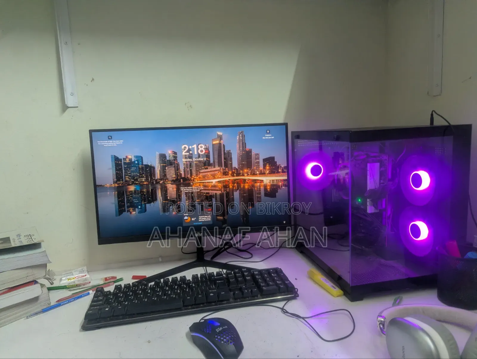 Desktop Computer 8GB AMD Ryzen 5 SSD 256GB