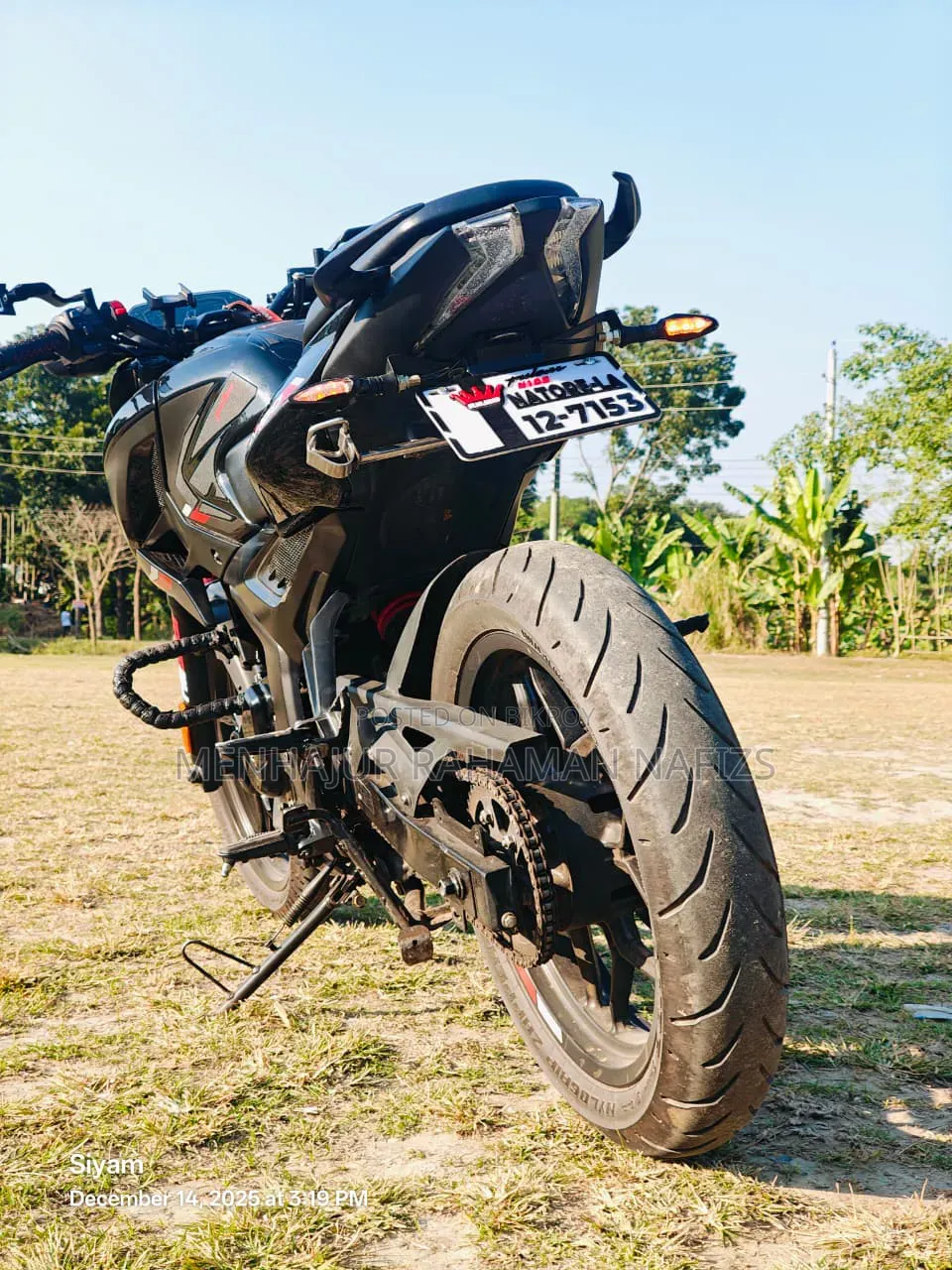 Bajaj Pulsar N160 2025 Black