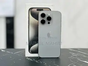 অ্যাপল আইফোন ১৫ প্রো ১২৮ জিবি সিলভার