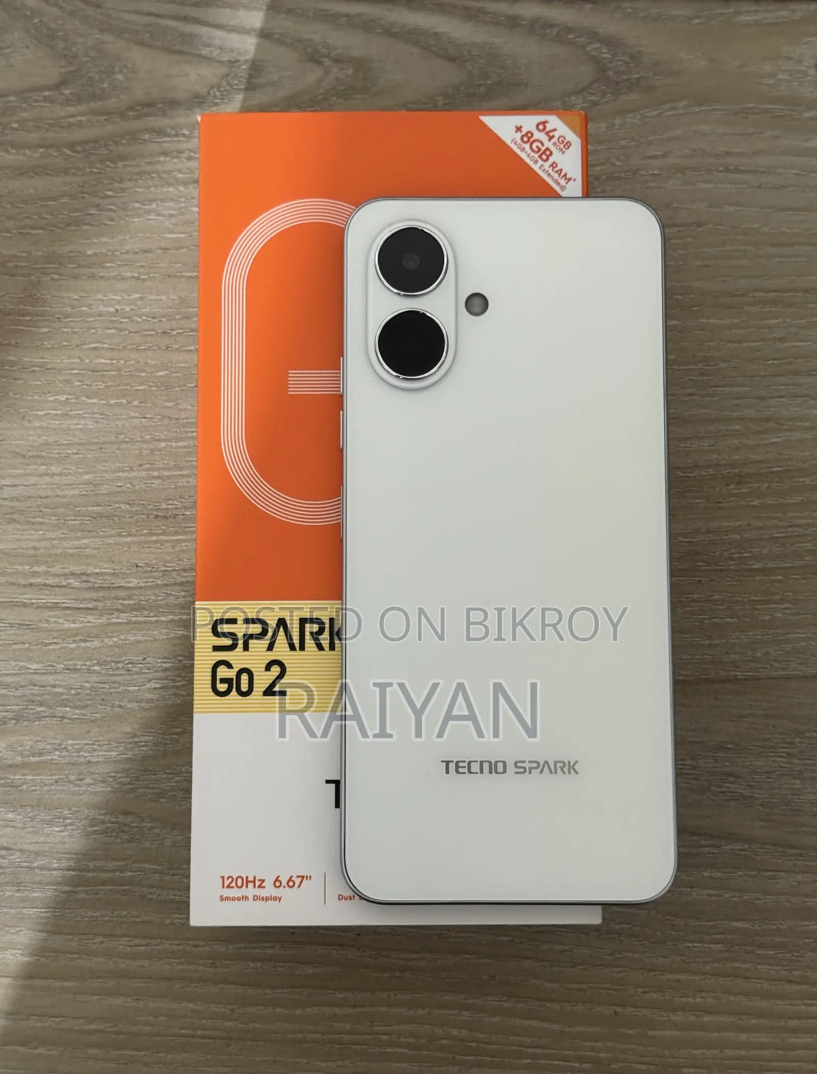 Tecno Spark Go 2 64 GB White