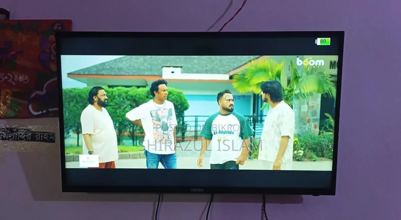 ASTRA,43" LED With Brand New 24k Google Android Voice Control Box