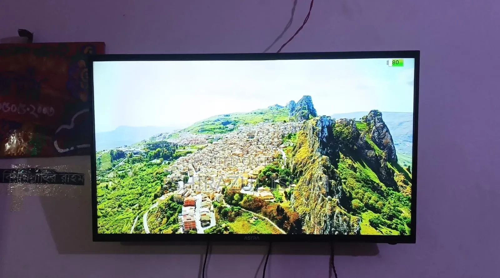 ASTRA,43" LED With Brand New 24k Google Android Voice Control Box
