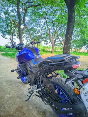 New Yamaha FZS V4 2026 Blue