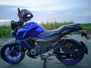 New Yamaha FZS V4 2026 Blue