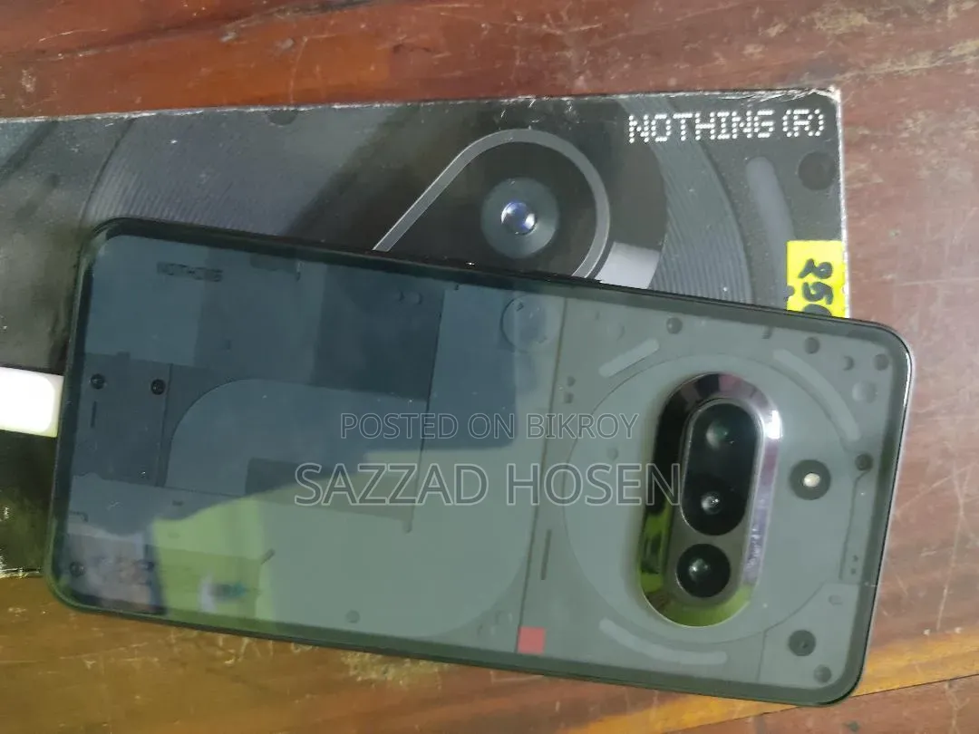 New Nothing Phone 3a 256 GB Black