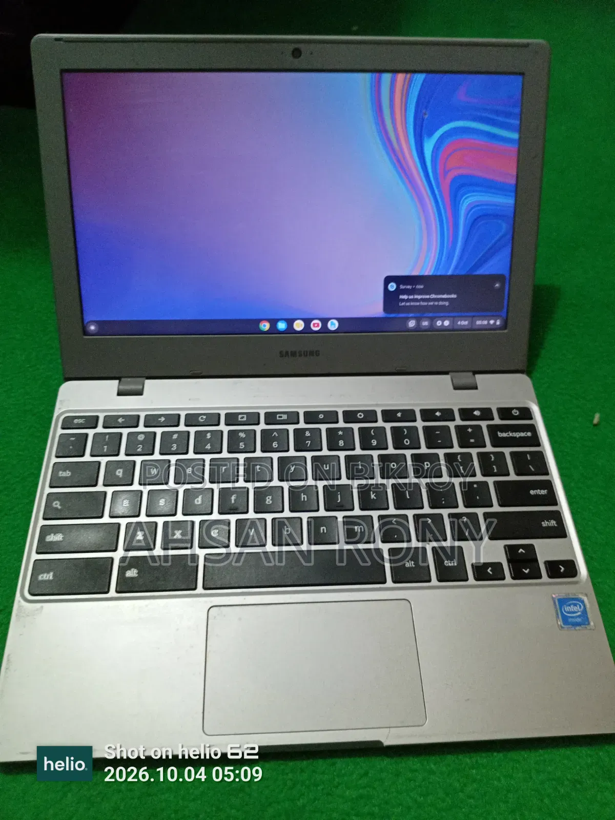 Laptop Samsung Chromebook XE310 8GB Intel SSD 128GB