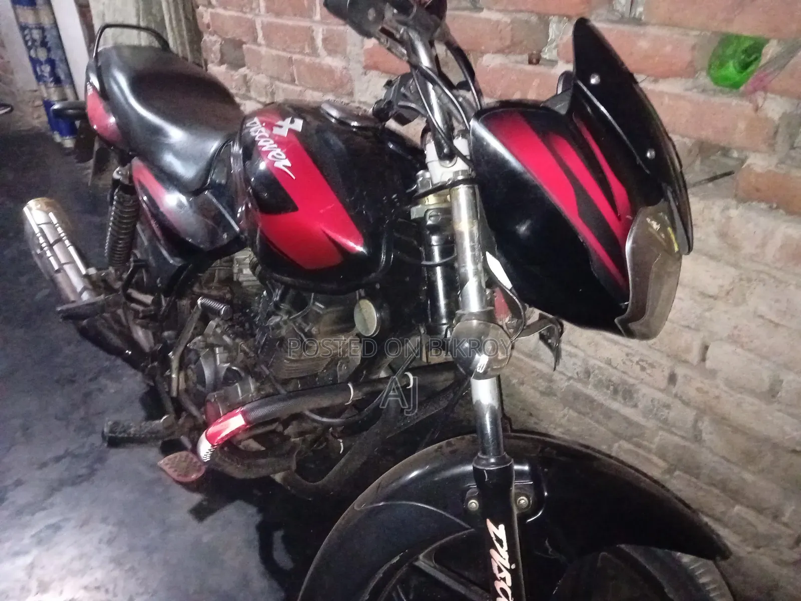 Bajaj Discover 125 2017 Black