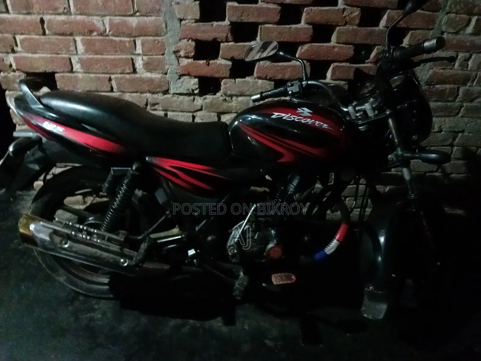 Bajaj Discover 125 2017 Black