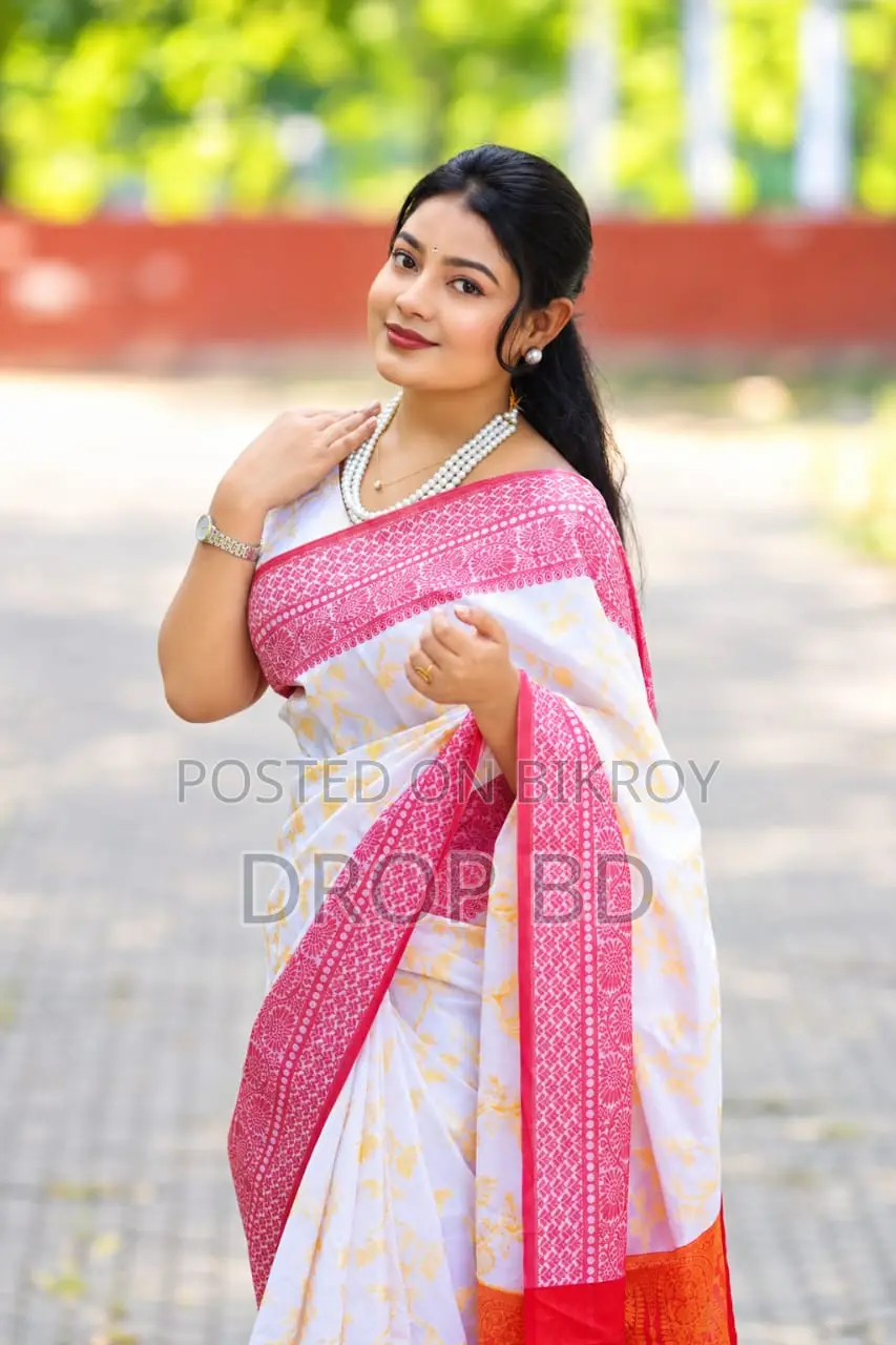 Kashmiri Katan Saree With Blouse Piece