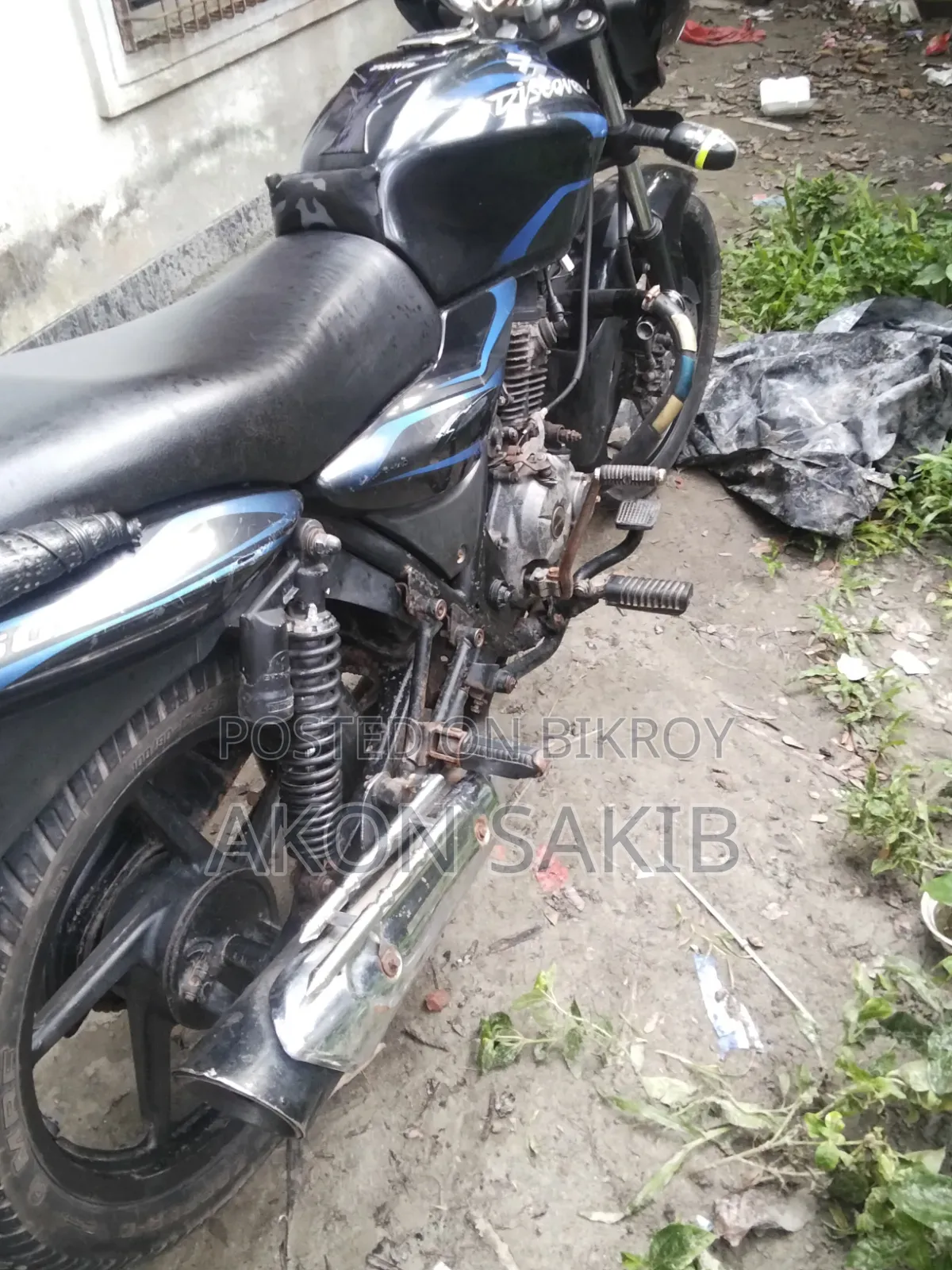Bajaj Discover 150 2012 Black