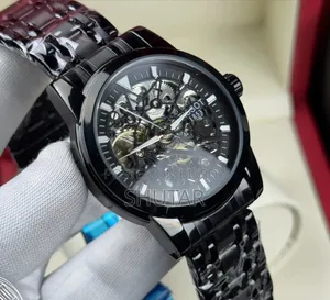 Mechanical Watch for Man Tissot Automatic Watche Black Colour